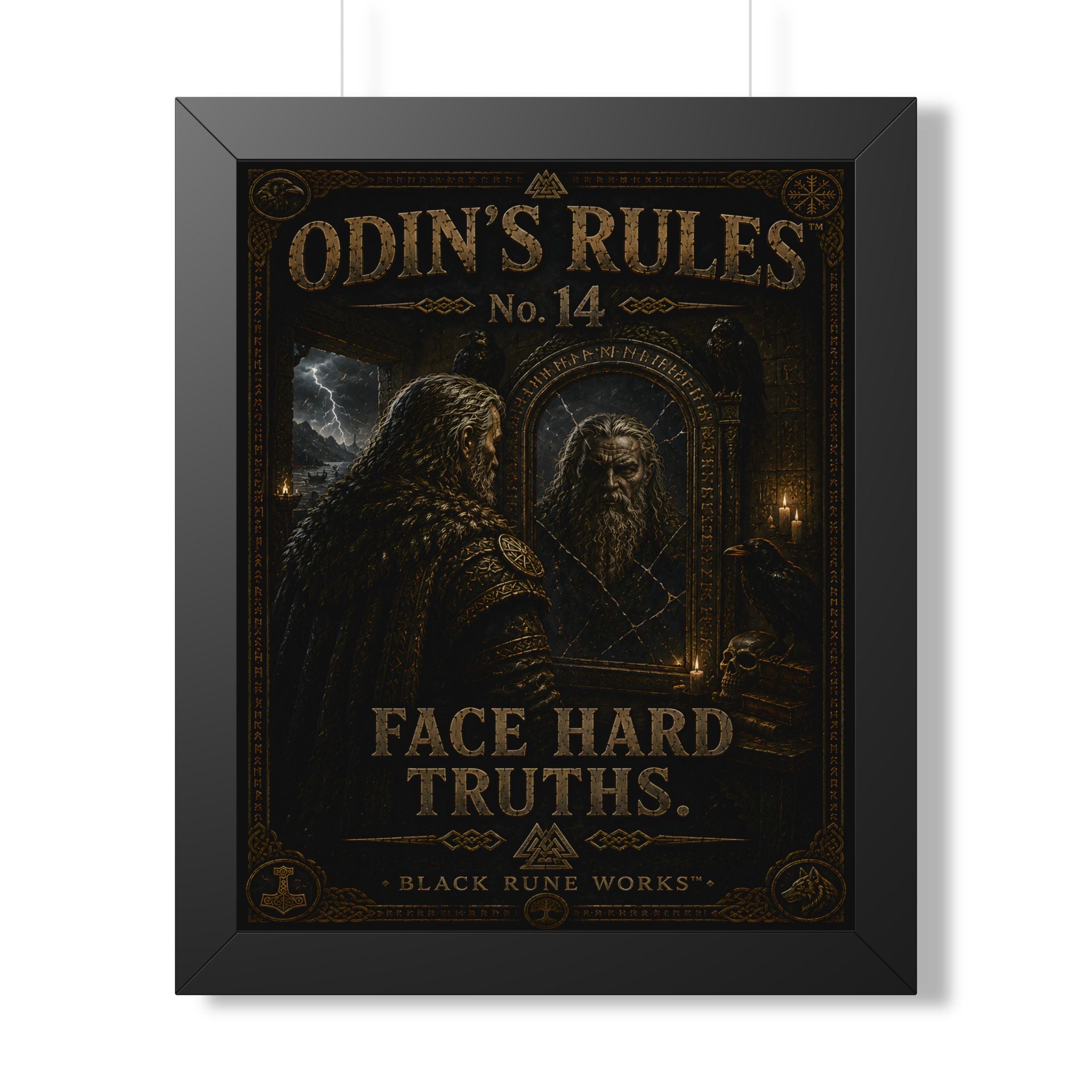 ODIN'S RULES™ No. 14 FACE HARD TRUTHS