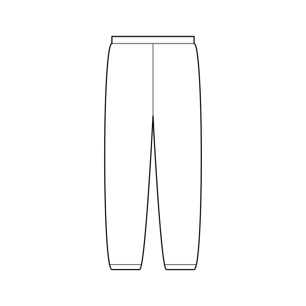 Logo Pink Sweatpants Vertical 'Blackburne Works' Side Print