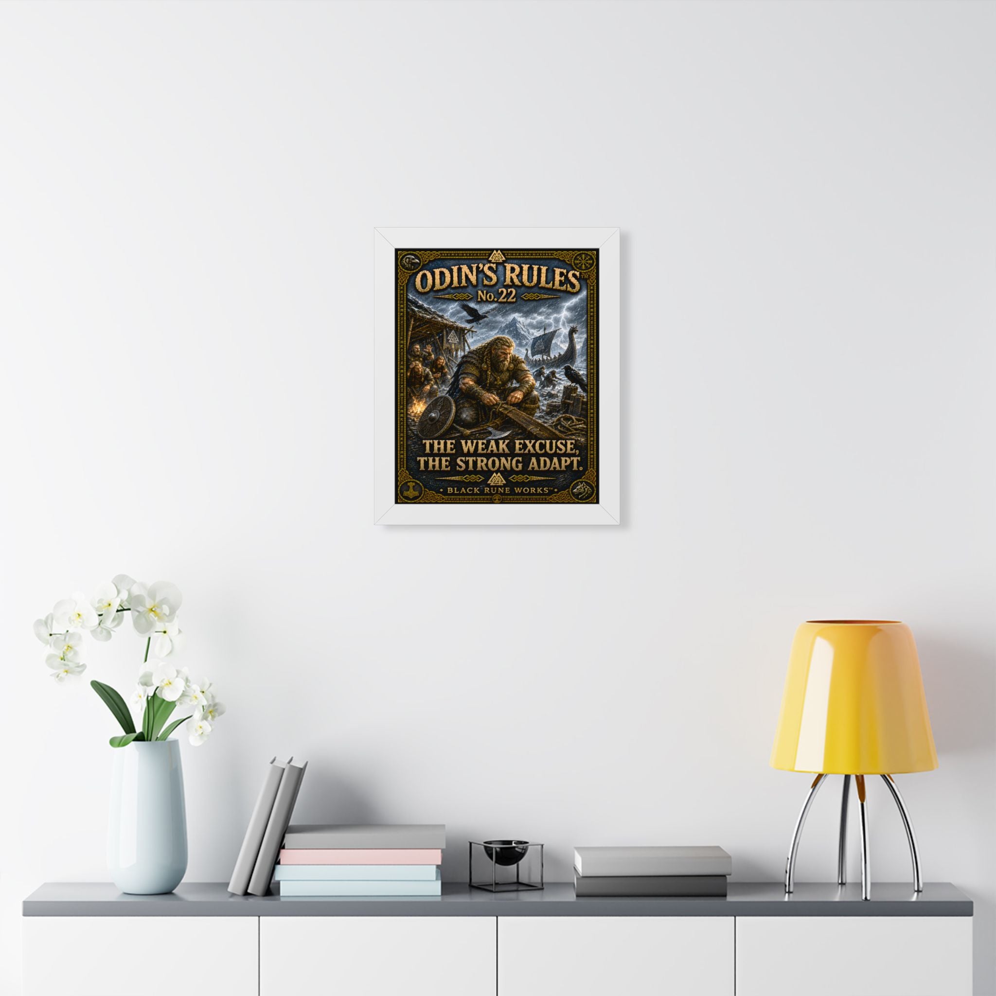 ODIN'S RULES™ No. 22 THE WEAK EXCUSE, THE STRONG ADAPT