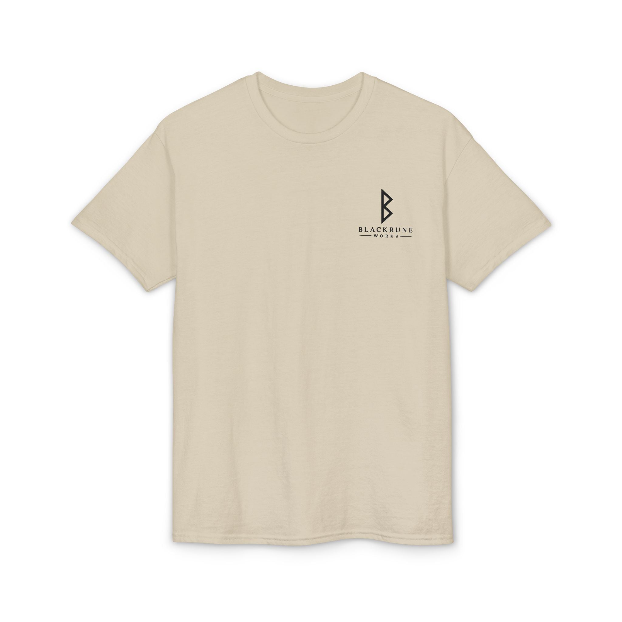 Black Rune Works Signature DryBlend T-Shirt Front Logo