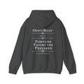 ODIN'S RULES™ Rule #21 | Fortune Favors the Prepared | Viking Norse Warrior Hoodie | Black Rune Works