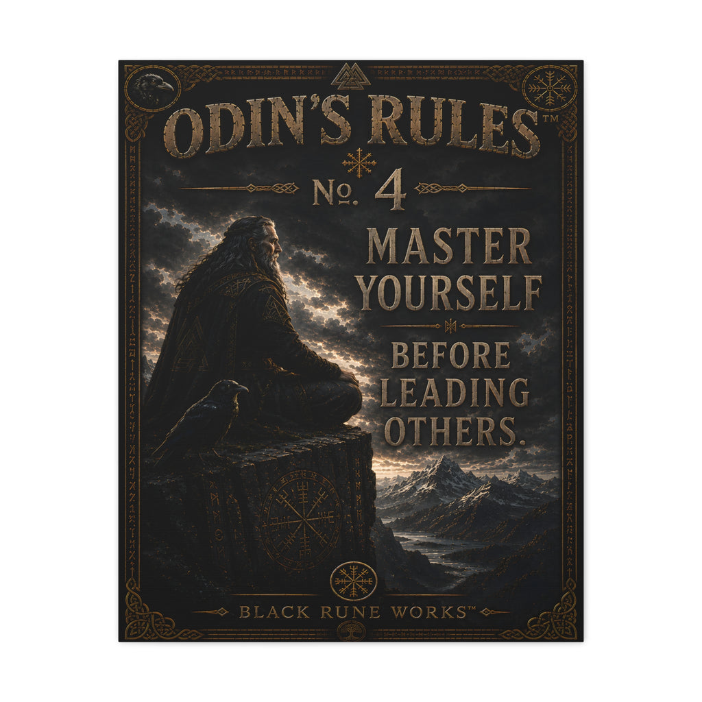 ODIN'S RULES™ No. 4 – Master Yourself Before Leading Others