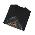 Christmas Ravens & Lantern T-Shirt – Nordic Viking Holiday Raven Tee