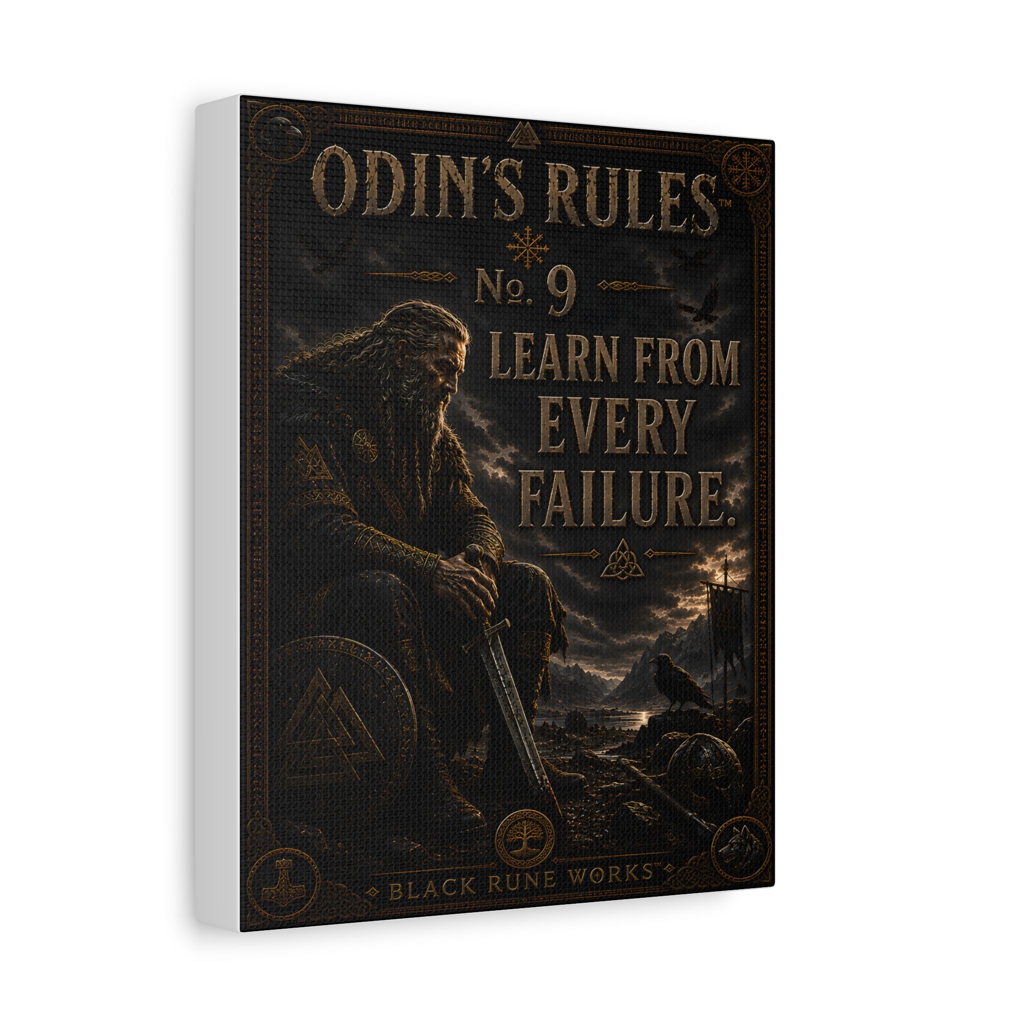 ODIN'S RULES™ No. 9 – Learn From Every Failure Canvas