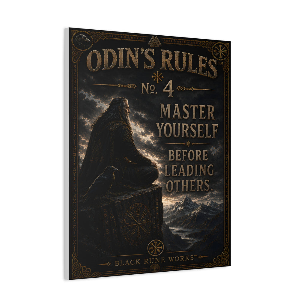 ODIN'S RULES™ No. 4 – Master Yourself Before Leading Others