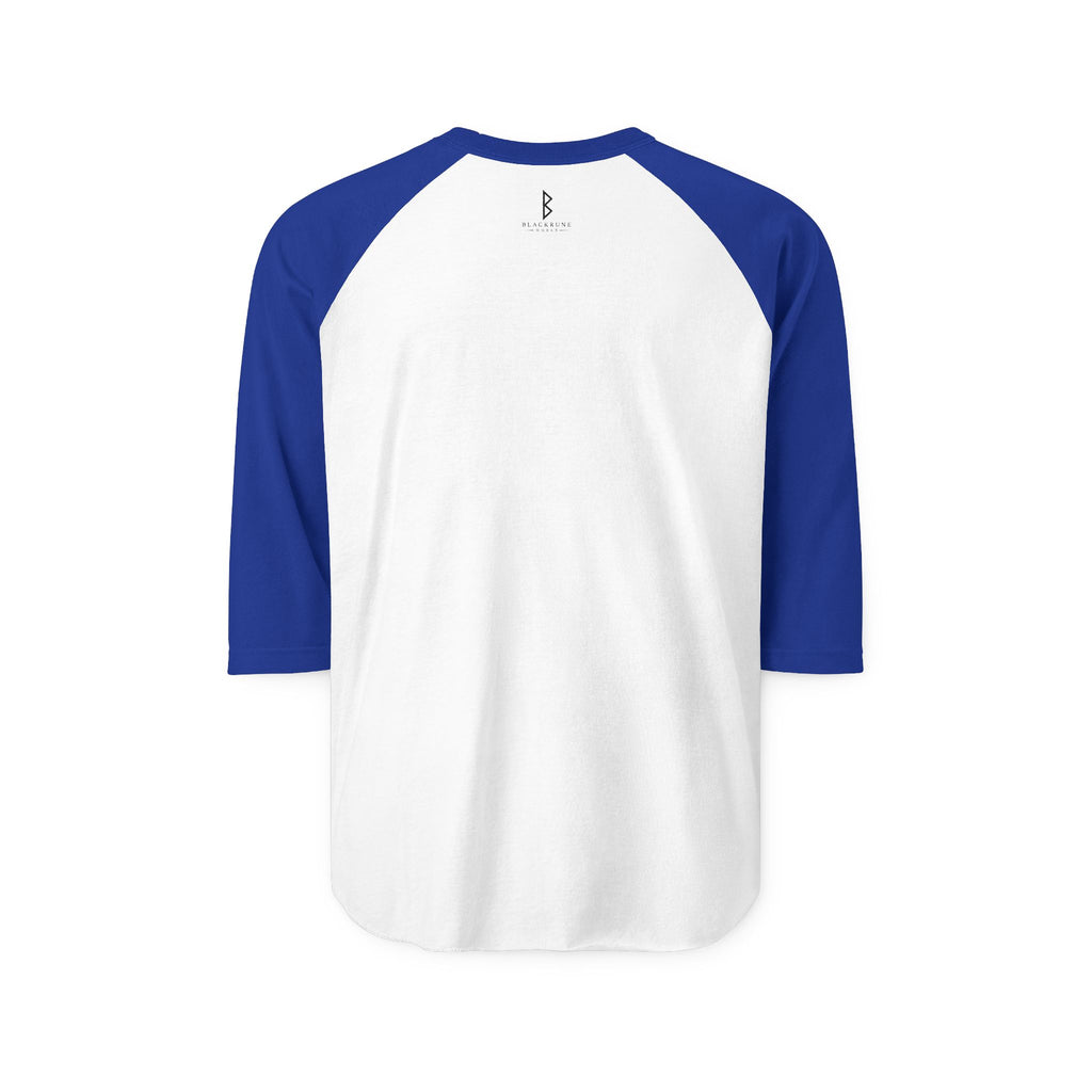 Aurora Eternal Love Rune Raglan Shirt | Norse Viking 3/4 Sleeve | Black Rune Works