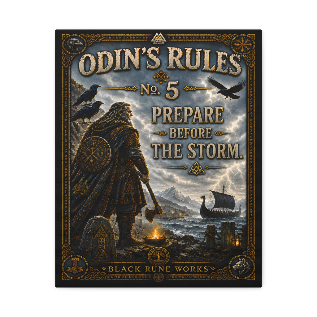 ODIN'S RULES™ No. 5 – Prepare Before The Storm