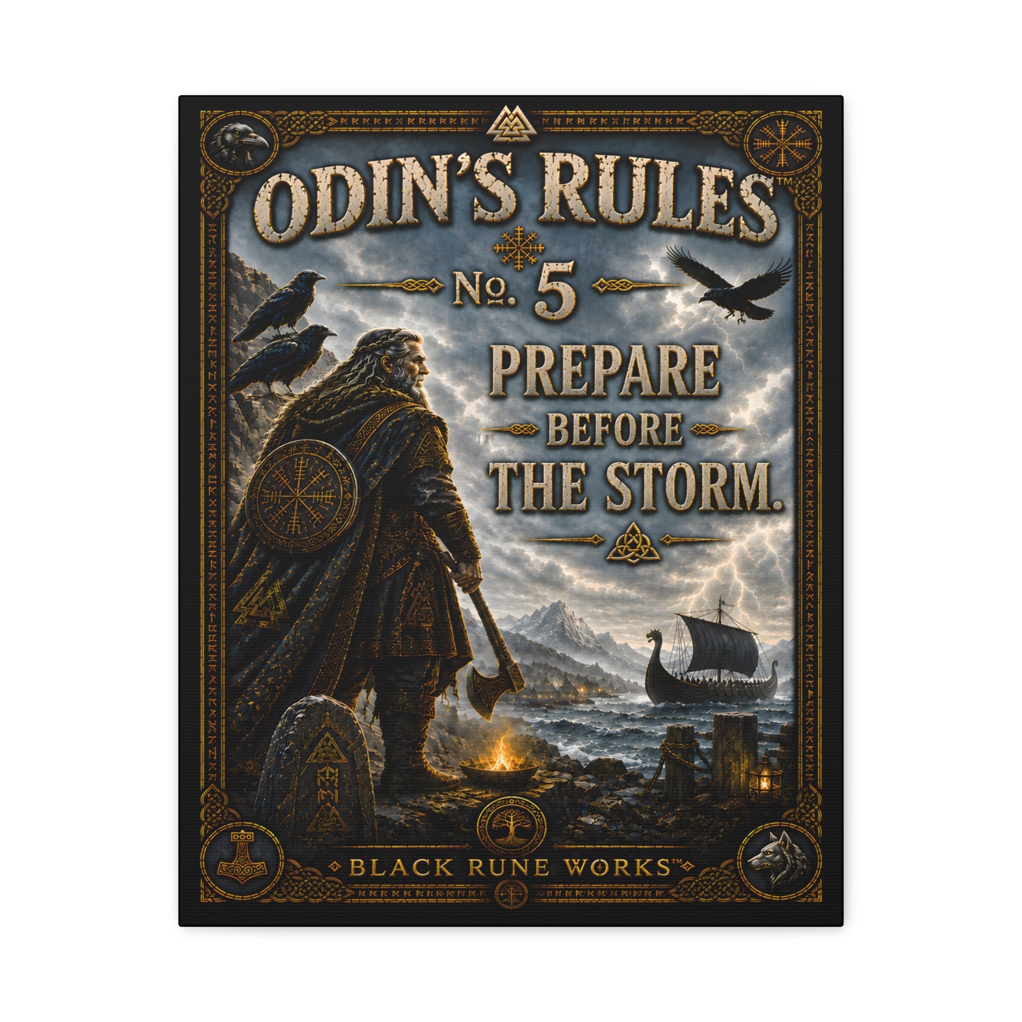 ODIN'S RULES™ No. 5 – Prepare Before The Storm