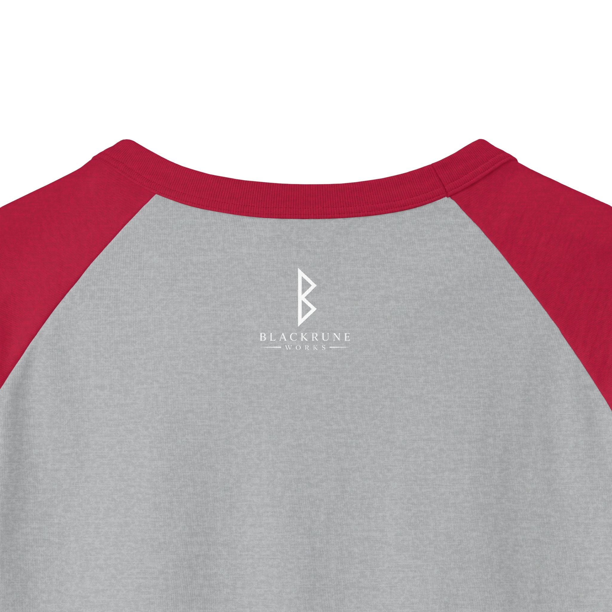 Aurora Eternal Love Rune Raglan Shirt | Norse Viking 3/4 Sleeve | Black Rune Works