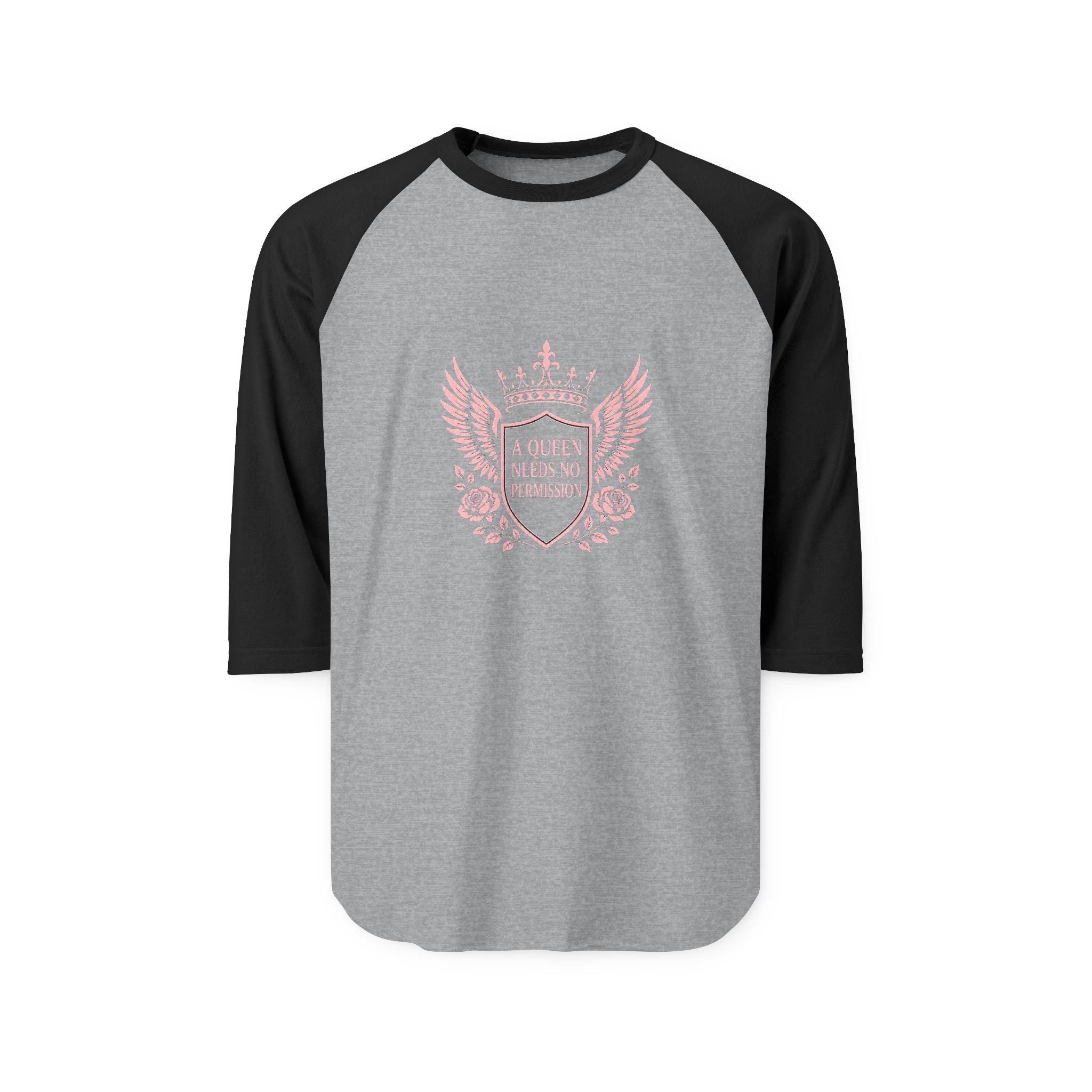 FREYJA™ A  Queen Needs No Permission | Norse Goddess Inspired Women's Shirt | Black Rune Works