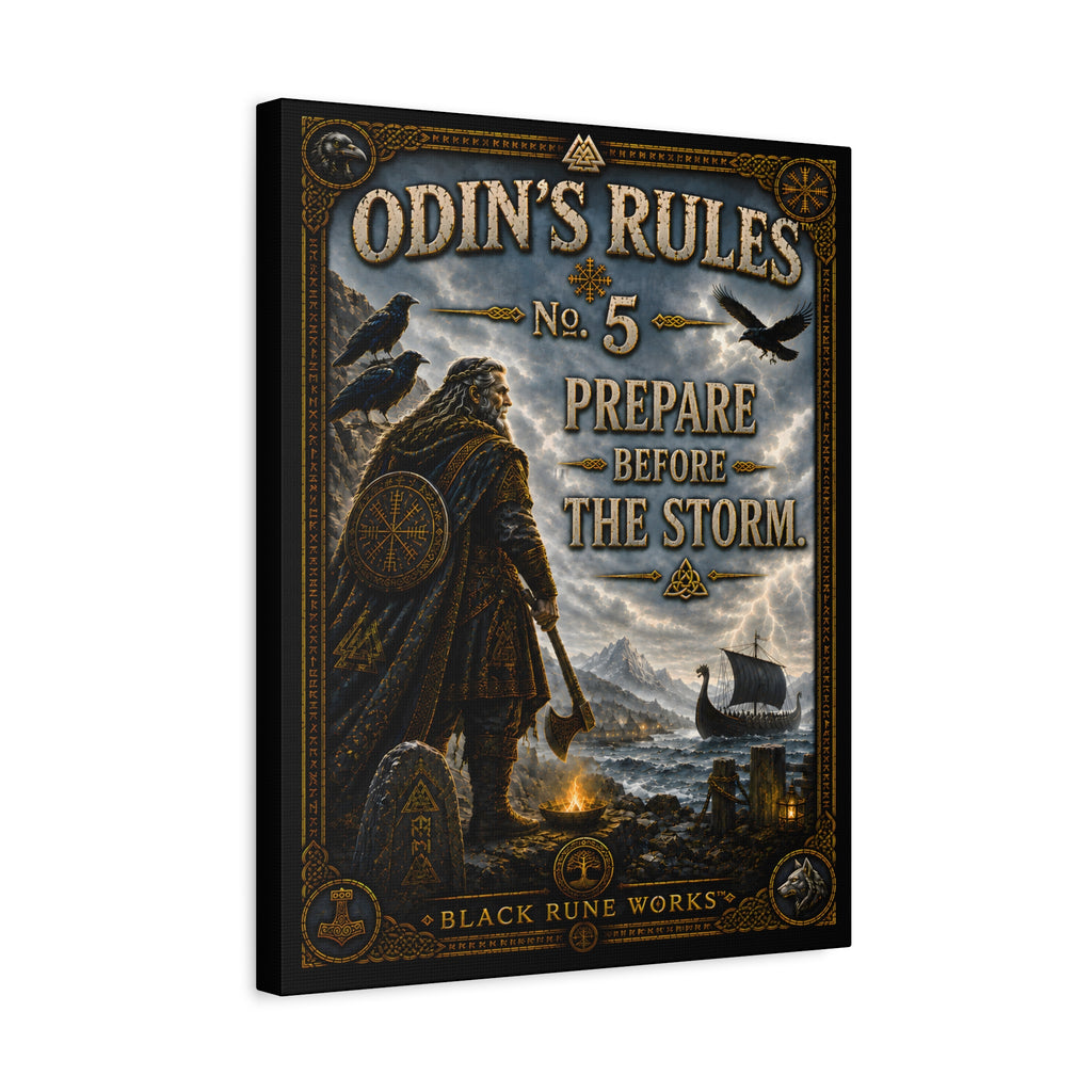 ODIN'S RULES™ No. 5 – Prepare Before The Storm