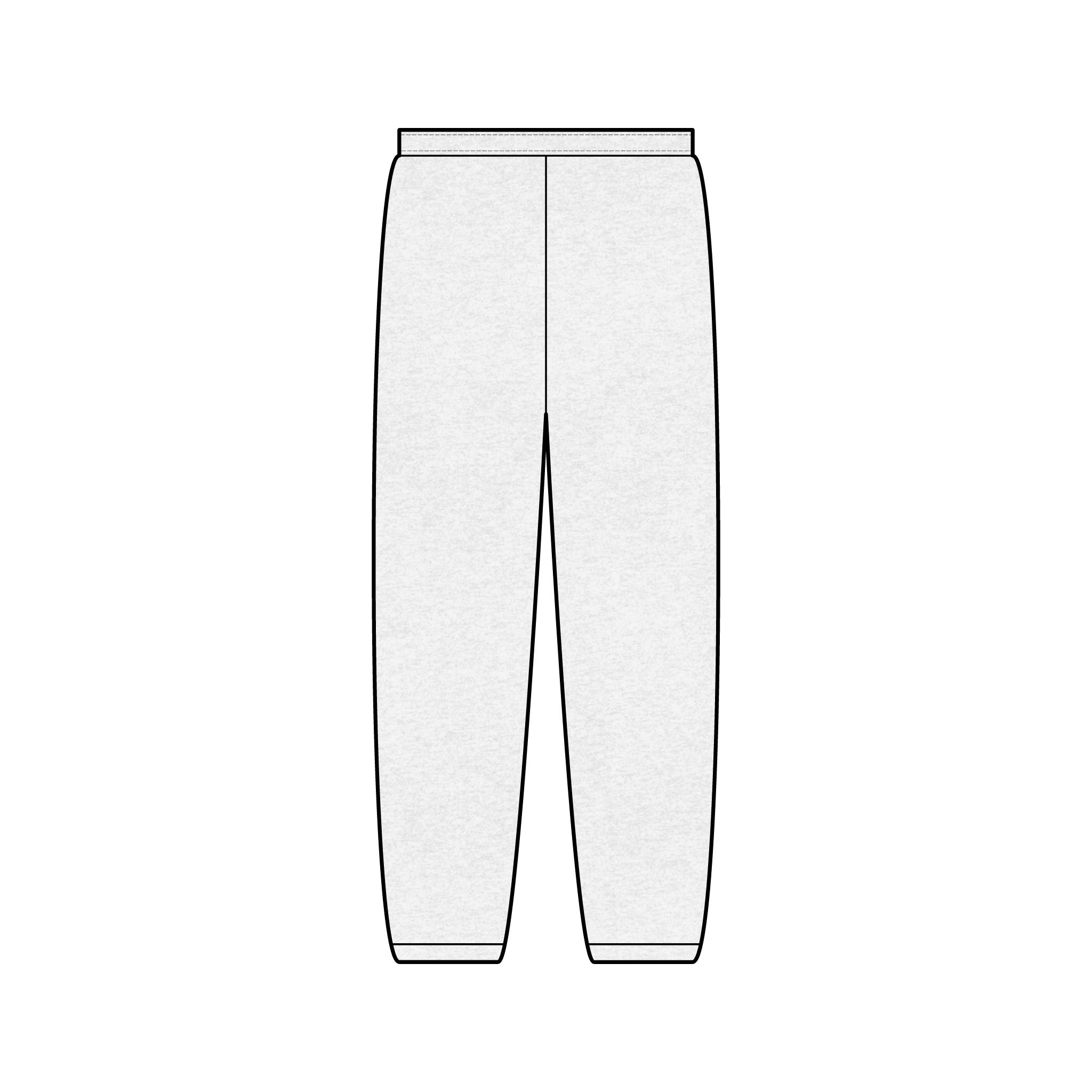 Freya Vertical Name Sweatpants Blue - Nordic Script Joggers