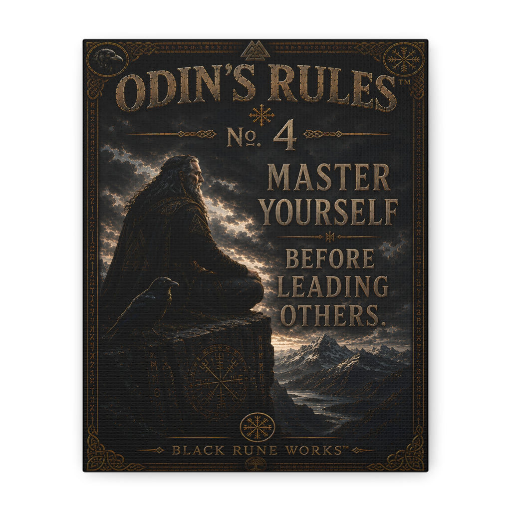 ODIN'S RULES™ No. 4 – Master Yourself Before Leading Others