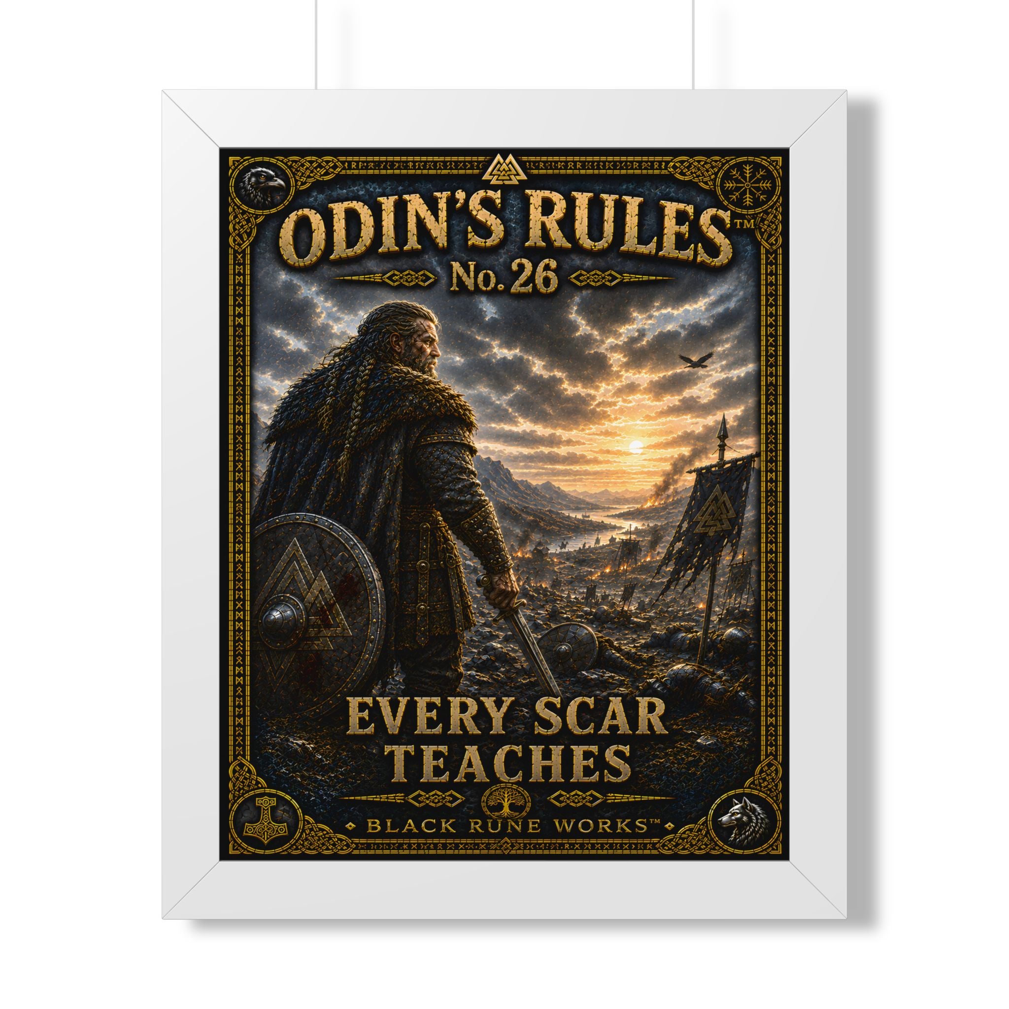 ODIN'S RULES™ No. 26 EVERY SCAR TEACHES